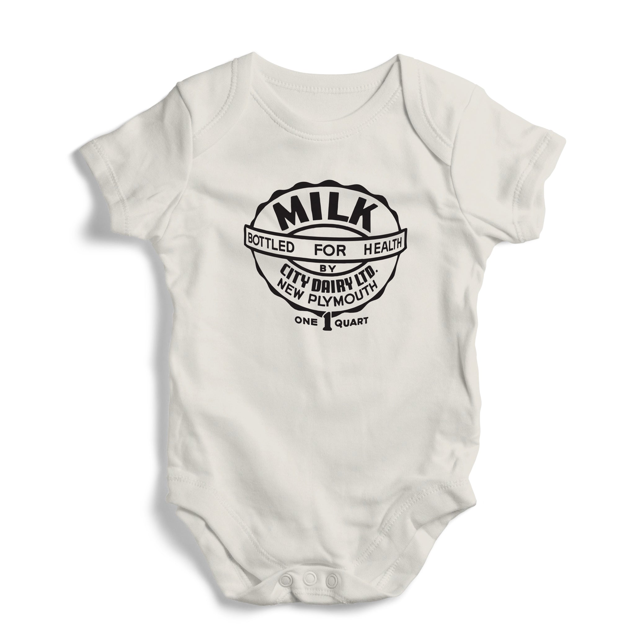 City Dairy Ltd Baby Onesie - Short Sleeve