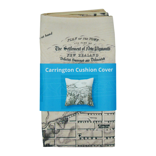 Carrington Map Cushion Cover