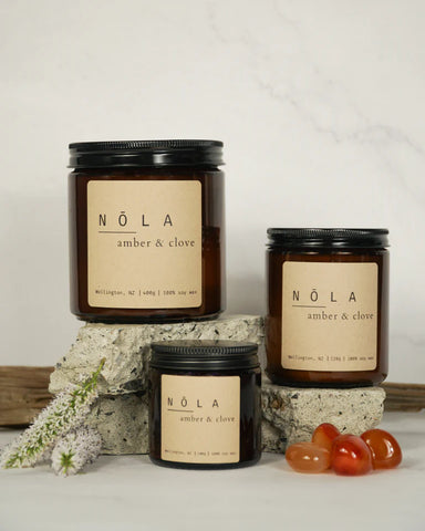 Nola Amber & Clove Candle medium