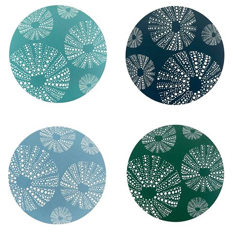 Jo Luping Design - Kina set 4 Coasters
