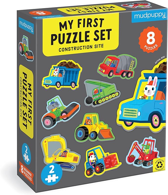 My First Puzzle Set - Construction Site
