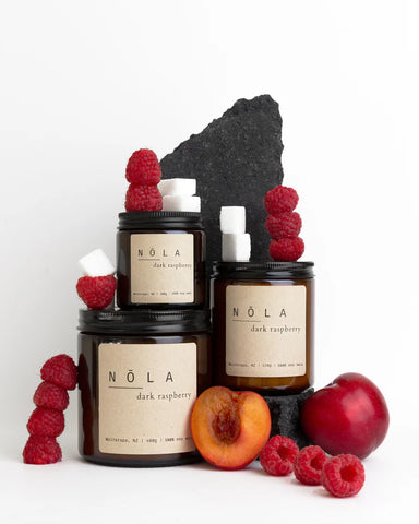 Nola Dark Raspberry Candle medium