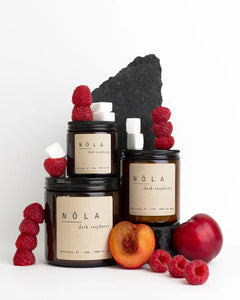 Nola Dark Raspberry Candle Small