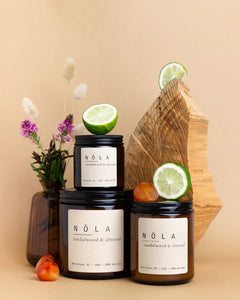 Nola Sandalwood & Almond Candle medium