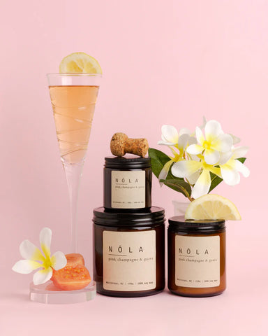 Nola Pink Champagne & Guava Candle medium