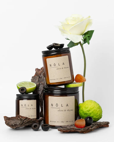 Nola Olive & Thyme Candle small