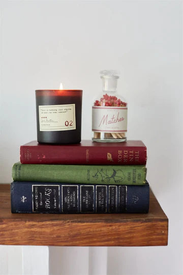 Library Candle Jane Austen