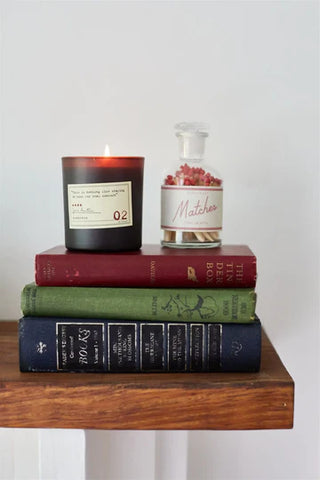 Library Candle Jane Austen