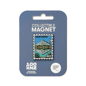 Mt Taranaki Collectible Stamp Magnet