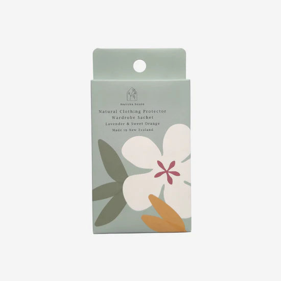 Natural Clothing Protector Drawer Sachet Lavender & Sweet Orange