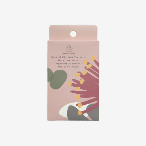 Natural Clothing Protector Drawer Sachet Peppermint &Patchouli