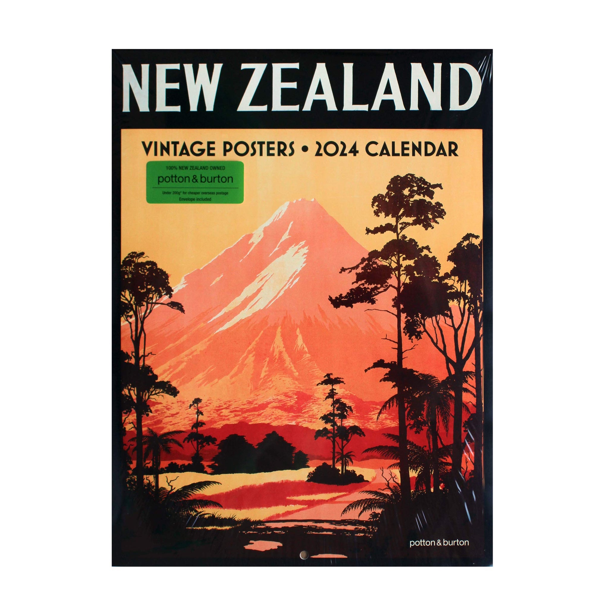 New Zealand - Vintage Posters - 2024 Calendar - large