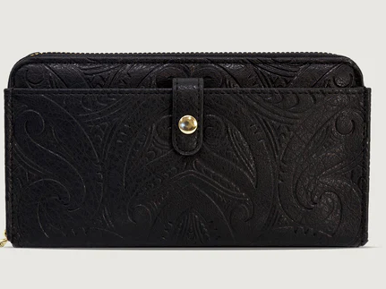 Fitzroy Wallet by Miriama Grace-Smith Black
