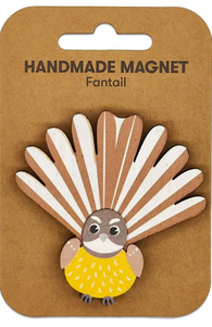 Fantail Wooden Magnet