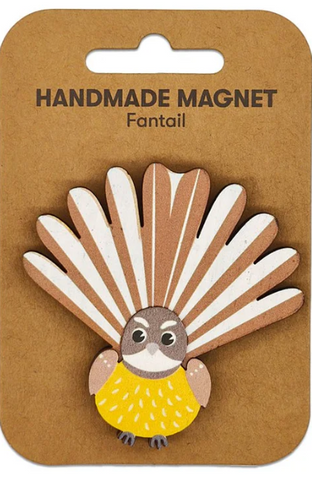 Fantail Wooden Magnet