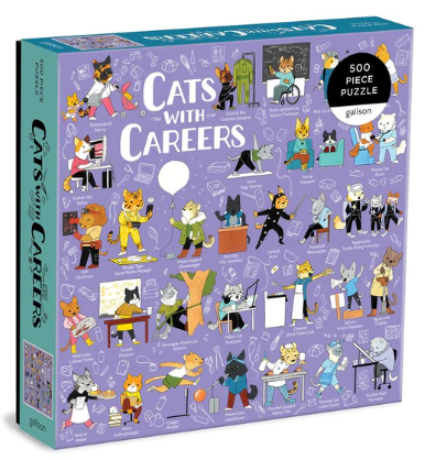 Cats with Careers Jigsaw Puzzle