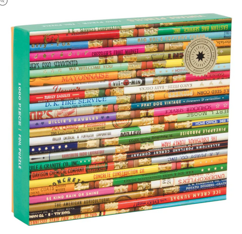 Vintage Pencils Jigsaw Puzzle