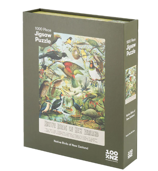 Native Birds of New Zealand Jigsaw Puzzle