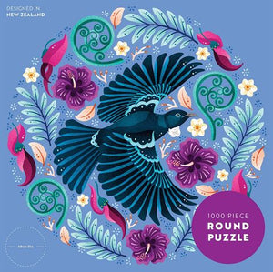 Catherine Marion 1000 piece Round Jigsaw Puzzle Tuneful Tui