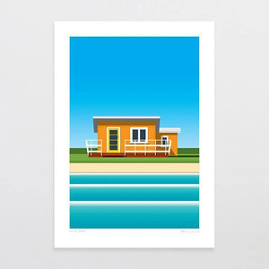 Glenn Jones At The Bach Art Print