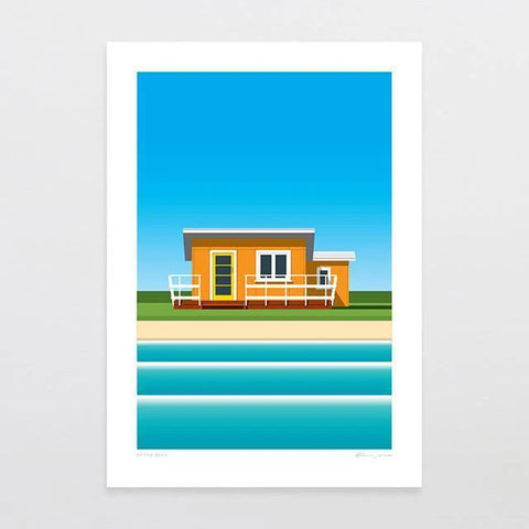 Glenn Jones At The Bach Art Print