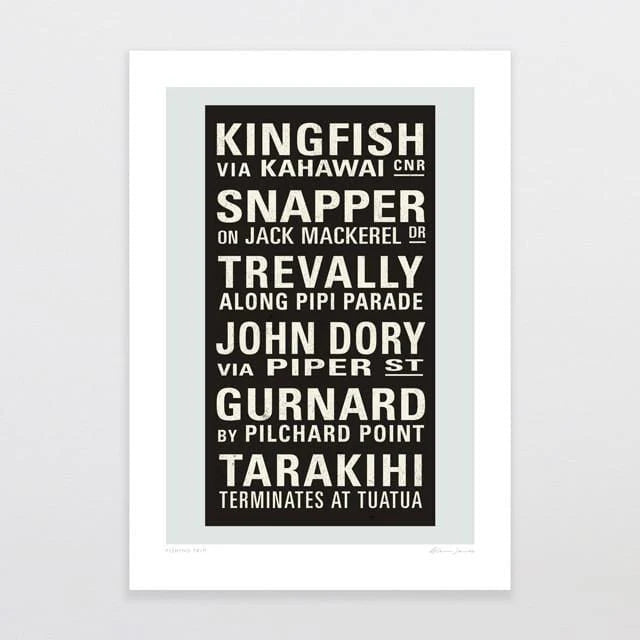 Glenn Jones Fishing Trip Art Print