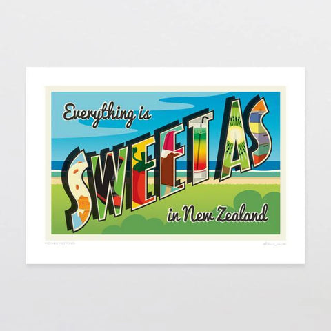 Glenn Jones Picture Post Card Art Print