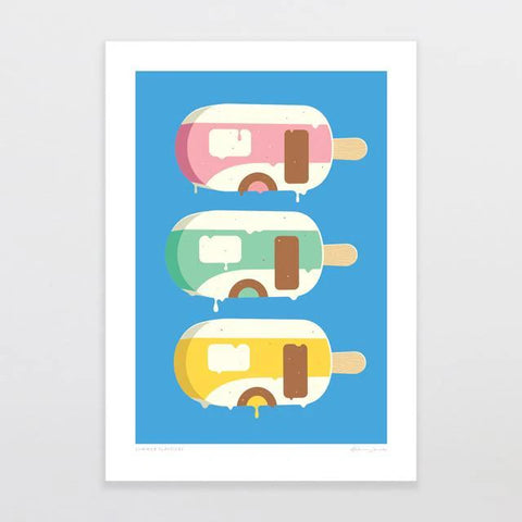 Glenn Jones Summer Flavours Art Print