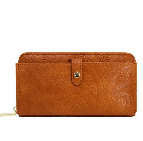 Fitzroy Wallet Tan by Miriama Grace-Smith