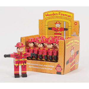Wooden Fireman