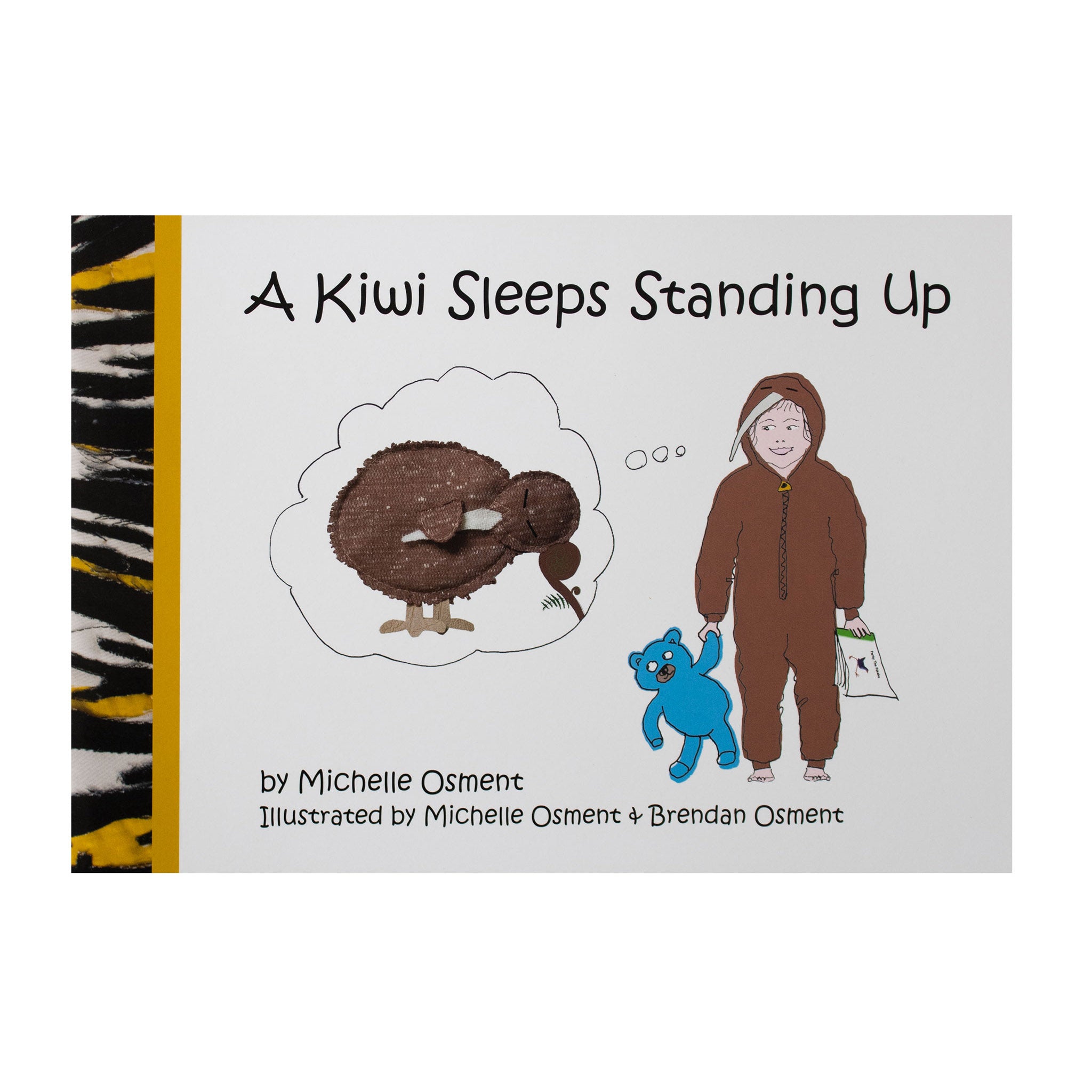 A Kiwi Sleeps Standing Up